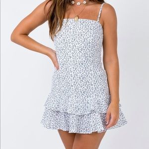Geni mini dress - white
